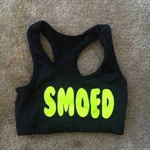 Smoed sports bra